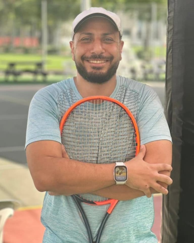 AK Tennis coach Hassan